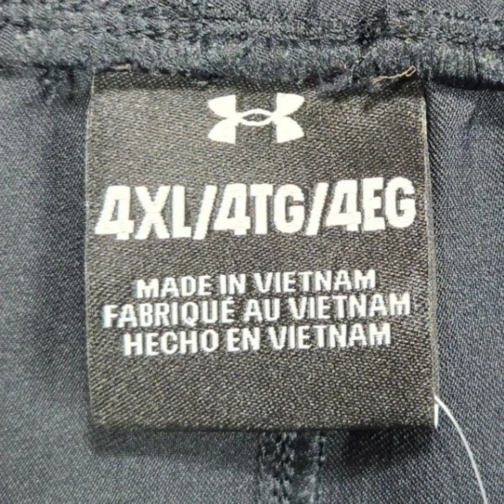 Under‎ Armour Athletic Pants 1388824 Straight Loose Fit Black Mens 4XL NEW - Picture 5 of 12